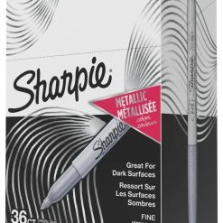 Best Pirce 🎉 Sharpie Fine Metallic Permanent Marker Value Pack, Silver Pack Of 36 🎉