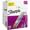 Top 10 🛒 Sharpie Fine Tip Metallic Marker Value Pack, Assorted Colors, Set Of 36 💯