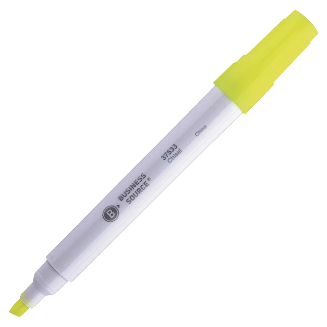 Coupon ๐ Business Source Highlighter, Chisel Tip, Florescent Yellow ๐ฅฐ 3 Coupon ๐ Business Source Highlighter, Chisel Tip, Florescent Yellow ๐ฅฐ