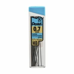 Flash Sale 🎉 Pentel Super Hi-Polymer Lead Refill, 0.7 Mm Medium HB, Pack Of 12 Tubes 🎉