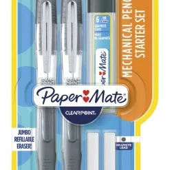 Discount ❤️ Paper Mate Clearpoint Elite Mechanical Pencil Starter Set, 0.5mm, Assorted Barrels 🎉