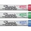 Best deal ⭐ Sharpie Metallic Permanent Markers, Assorted Colors, Set Of 3 👍