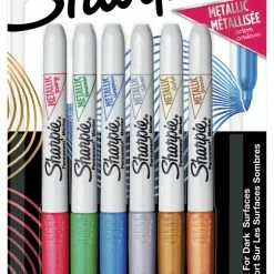 Hot Sale 😉 Sharpie Metallic Permanent Markers, Assorted Colors, Set Of 6 😉 -School Smart - shop 2006144 B ecommfullsize