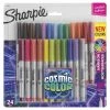 Best deal 🌟 Sharpie Cosmic Color Permanent Markers, Ultra Fine, Assorted Colors, Set Of 24 🌟