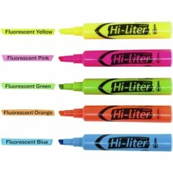 Flash Sale 🤩 Avery HI-LITER Desk-Style Highlighters -- Highlighters, Chisel Tip, Washable, 12/BX, AST 🧨 -School Smart - shop 2008654 B ecommfullsize