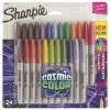 Hot Sale 🔥 Sanford Sharpie Cosmic Color Permanent Markers, Fine Point, Pack Of 24 🧨