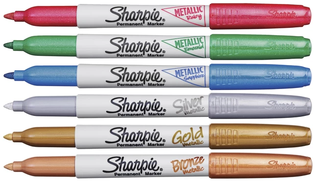 Best Pirce ๐ Sanford Sharpie Metallic Permanent Marker, Fine Point, Pack Of 6 ๐ 3 Best Pirce ๐ Sanford Sharpie Metallic Permanent Marker, Fine Point, Pack Of 6 ๐