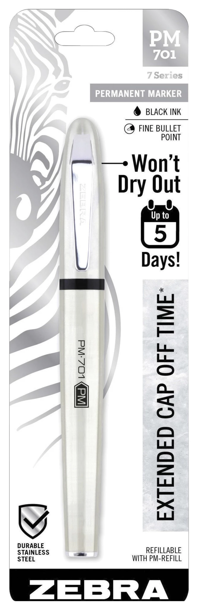 Best reviews of 🤩 Zebra PM-701 Permanent Marker, Fine Bullet Point, Black 😀 3 Best reviews of 🤩 Zebra PM-701 Permanent Marker, Fine Bullet Point, Black 😀