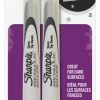 Discount ✨ Sanford Sharpie Fine Point Metallic Markers -- Metallic Sharpie, Permanent, Fine Point, 2/PK, Silver 🥰 -School Smart - shop 2008668 SPR ecommfullsize