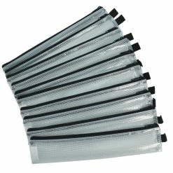 Best reviews of 👏 Sax Mesh Tool Cases, Clear With Black Trim, Pack Of 10 😀 -School Smart - shop 2018758 C ecommfullsize