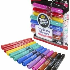 Brand new 😀 Crayola Take Note! Dry Erase Markers, Chisel Tip, Assorted, Set Of 12 ⌛ -School Smart - shop 2020846 A ecommfullsize