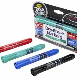 Best reviews of ✔️ Crayola Take Note! Dry Erase Markers, Chisel Tip, Assorted, Set Of 4 🔔 -School Smart - shop 2020850 A ecommfullsize
