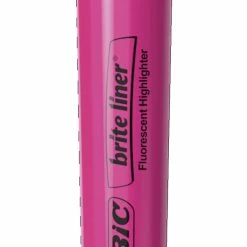 Buy 🔔 BIC Brite Liner Tank Highlighter, Chisel Tip, Assorted, Set Of 12 😀 -School Smart - shop 2021264 D ecommfullsize