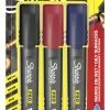 Deals 🎉 Sharpie PRO Permanent Marker, Chisel Tip, Assorted, Set Of 3 🧨 -School Smart - shop 2021381 ecommfullsize