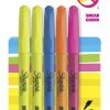 Hot Sale 🌟 Sharpie Pocket Style Highlighter, Chisel Tip, Assorted Colors, Set Of 5 🔔 -School Smart - shop 2021390 ecommfullsize