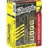 Best reviews of 🛒 Sharpie PRO Permanent Marker, Fine Tip, Black, Pack Of 12 👍