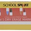 Best Sale ✨ School Smart Dry Erase Markers With Magnet And Eraser, Medium Tip, Assorted, Set Of 4 🎁 -School Smart - shop 2023308 A ecommfullsize