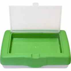 Budget ❤️ School Smart Pencil Case With Storage Lid, Green 🔔