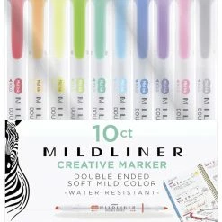 Budget 😉 Zebra Pen MildLiner Creative Marker, Pack Of 10 🔥