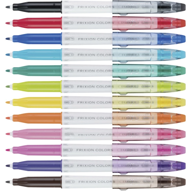 Wholesale π Pilot FriXion Colors Erasable Marker Pens, Assorted Colors, Set Of 12 π₯° 5 Wholesale π Pilot FriXion Colors Erasable Marker Pens, Assorted Colors, Set Of 12 π₯° - Image 3