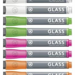 Cheap 👍 U Brands Glass Liquid Dry Erase Marker, Set Of 12 👍
