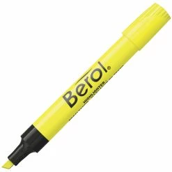 Best Pirce 😉 Sanford Berol Chisel Tip Water-Based Highlighters, Fluorescent Yellow, Pack Of 12 ✨