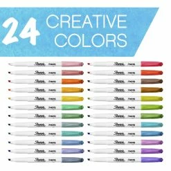 Brand new ⌛ Sharpie S-Note Creative Markers, Assorted Colors, Set Of 24 💯 -School Smart - shop 2039324 C ecommfullsize