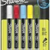 Best Pirce 🎉 Sharpie Wet Erase Chalk Marker, Assorted Standard Colors, Set Of 5 👏