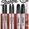 Best deal 🥰 Sharpie Permanent Markers, Assorted Tips, Black, Set Of 6 ✨ -School Smart - shop 2047960 ecommfullsize