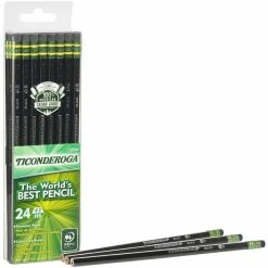 Top 10 🔔 Ticonderoga No 2 Lead Pencils, Black Wood Barrel, Pack Of 24 ✨