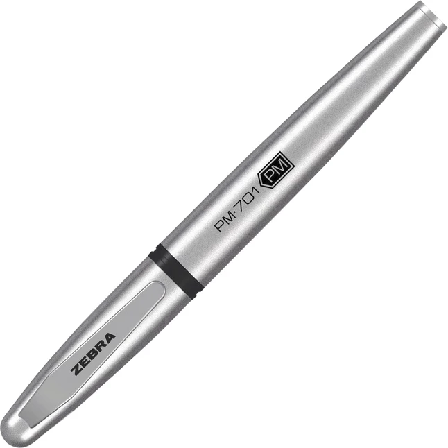 Outlet ๐ Zebra Pen PM-701 Permanent Marker, Refillable, Fine Bullet Tip, Stainless Steel Barrel/Black Ink ๐งจ 6 Outlet ๐ Zebra Pen PM-701 Permanent Marker, Refillable, Fine Bullet Tip, Stainless Steel Barrel/Black Ink ๐งจ - Image 4