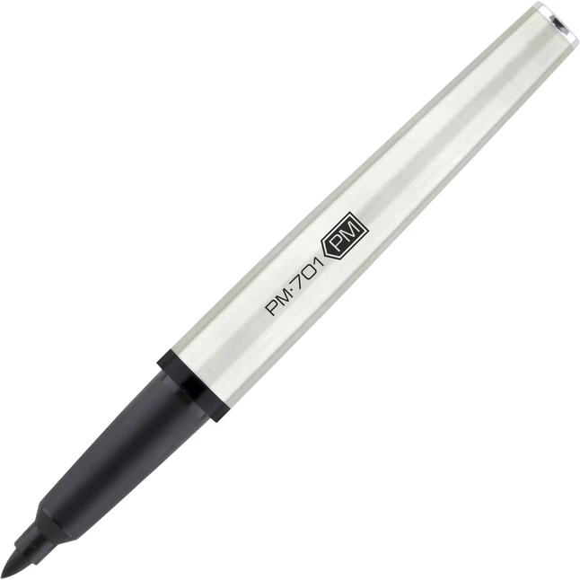 Outlet ๐ Zebra Pen PM-701 Permanent Marker, Refillable, Fine Bullet Tip, Stainless Steel Barrel/Black Ink ๐งจ 5 Outlet ๐ Zebra Pen PM-701 Permanent Marker, Refillable, Fine Bullet Tip, Stainless Steel Barrel/Black Ink ๐งจ - Image 3
