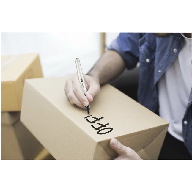 Outlet ๐ Zebra Pen PM-701 Permanent Marker, Refillable, Fine Bullet Tip, Stainless Steel Barrel/Black Ink ๐งจ 7 Outlet ๐ Zebra Pen PM-701 Permanent Marker, Refillable, Fine Bullet Tip, Stainless Steel Barrel/Black Ink ๐งจ - Image 5