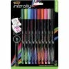 Discount 🥰 BIC Intensity Fineliner Marker Pen, Fine Tip, Assorted Colors, Set Of 10 😍