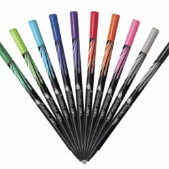 Discount 🥰 BIC Intensity Fineliner Marker Pen, Fine Tip, Assorted Colors, Set Of 10 😍 -School Smart - shop 2049752 B ecommfullsize