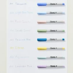 Cheapest 🛒 Sharpie Permanent Markers, Ultra Fine Point, Mystic Gems, Set Of 24 ⌛ -School Smart - shop 2086832 B ecommfullsize