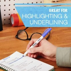 Discount 😍 Sharpie S-Note Creative Markers, Highlighters, Assorted Colors, Chisel Tip, Pack Of 6 👏 -School Smart - shop 2090621 E ecommfullsize