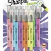 New 🔥 Sharpie Highlighter, Clear View Highlighter With See-Through Chisel Tip, Stick Highlighter, Assorted, Pack Of 12 🧨 -School Smart - shop 2090626 A ecommfullsize