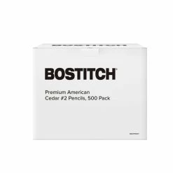Outlet 😉 Bostitch Premium American Cedar Pencils, No 2, Pre-Sharpened, Box Of 500 🎉 -School Smart - shop 2092013 C ecommfullsize
