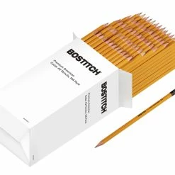 Hot Sale 👍 Bostitch Premium American Cedar Pencils, No 2 Pre-Sharpened, Box Of 144 ❤️ -School Smart - shop 2092014 B ecommfullsize