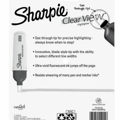 Cheapest 😉 Sharpie Highlighter, See-through Chisel Tip, Tank Style, Assorted, Pack Of 8 🔔 -School Smart - shop 2092344 B ecommfullsize