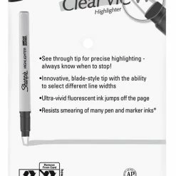 Discount 🥰 Sharpie Highlighter, See-through Chisel Tip, Stick Style, Assorted, Pack Of 4 🛒 -School Smart - shop 2092345 B ecommfullsize