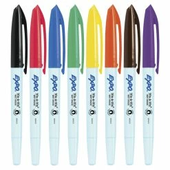Best reviews of 🎁 EXPO Vis-à-Vis Wet Erase Markers, Fine Point, Assorted Colors, Pack Of 8 🛒 -School Smart - shop 2092442 C ecommfullsize