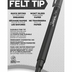 Best Pirce 👍 Sharpie Pens, Fine Point (0.4mm), Assorted Colors, Pack Of 4 ✔️ -School Smart - shop 2092444 B ecommfullsize