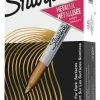 Best reviews of ⭐ Sharpie Metallic Permanent Markers, Fine Point, Gold, Pack Of 12 👏