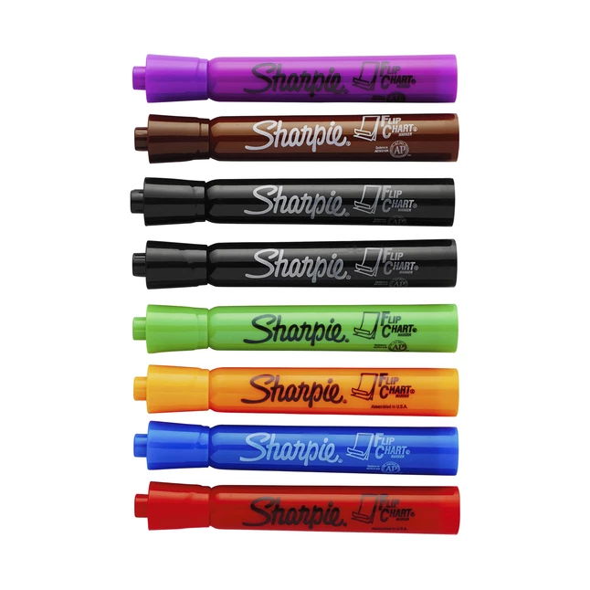 Outlet ๐ฅฐ Sharpie Flip Chart Markers, Bullet Tip, Assorted Colors, Pack Of 8 ๐ 7 Outlet ๐ฅฐ Sharpie Flip Chart Markers, Bullet Tip, Assorted Colors, Pack Of 8 ๐ - Image 5