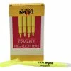 Coupon 👏 School Smart Erasable Pen Style Highlighters, Chisel Tip, Yellow, Pack Of 12 🥰 -School Smart - shop 2100582 A ecommfullsize