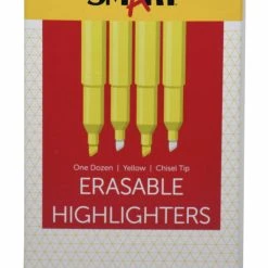 Coupon ๐ School Smart Erasable Pen Style Highlighters, Chisel Tip, Yellow, Pack Of 12 ๐ฅฐ 11 Coupon ๐ School Smart Erasable Pen Style Highlighters, Chisel Tip, Yellow, Pack Of 12 ๐ฅฐ -School Smart - shop 2100582 B ecommfullsize