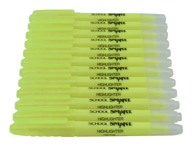 Coupon ๐ School Smart Erasable Pen Style Highlighters, Chisel Tip, Yellow, Pack Of 12 ๐ฅฐ 4 Coupon ๐ School Smart Erasable Pen Style Highlighters, Chisel Tip, Yellow, Pack Of 12 ๐ฅฐ - Image 2