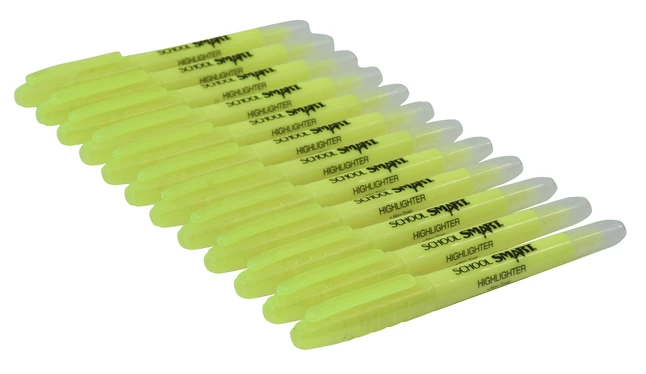 Coupon ๐ School Smart Erasable Pen Style Highlighters, Chisel Tip, Yellow, Pack Of 12 ๐ฅฐ 6 Coupon ๐ School Smart Erasable Pen Style Highlighters, Chisel Tip, Yellow, Pack Of 12 ๐ฅฐ - Image 4